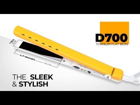 GK Hair - Sale Online D700 Titanium Flat Iron