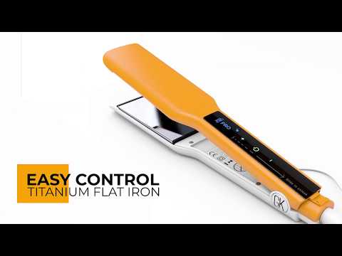GK Hair Product | Buy Easy Control Titanium Flat Iron 